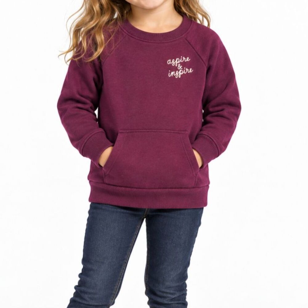 🔥 5 for $30 🔥 Old Navy Girls “Aspire & Inspire” Sweatshirt | Size 4T